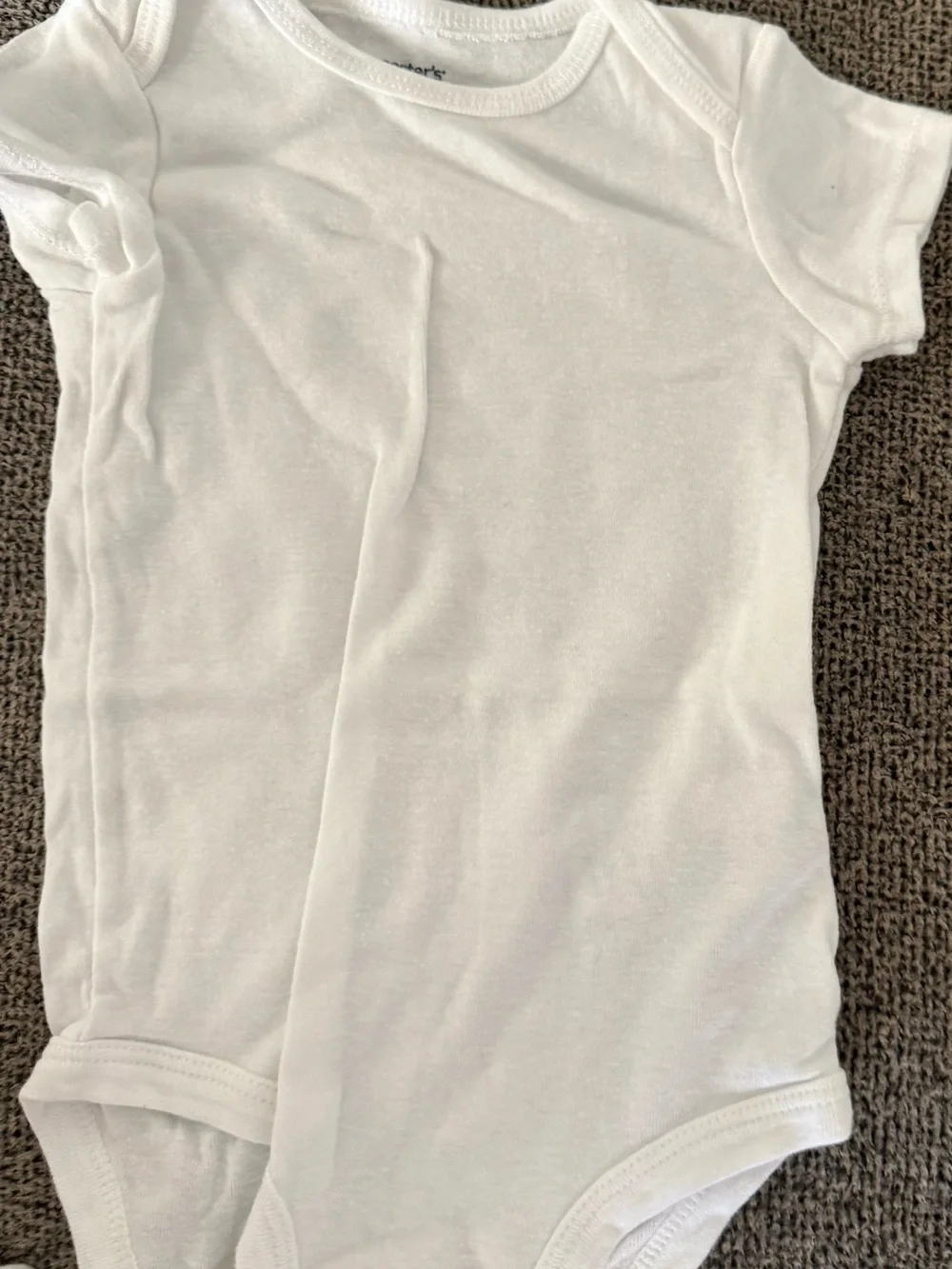 Carter's White Baby One-Piece Bodysuits Pack